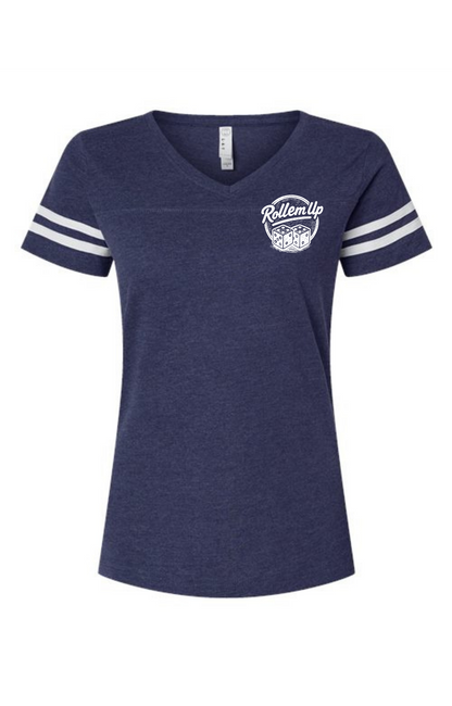 Roll Em Up Ladies V-Neck
