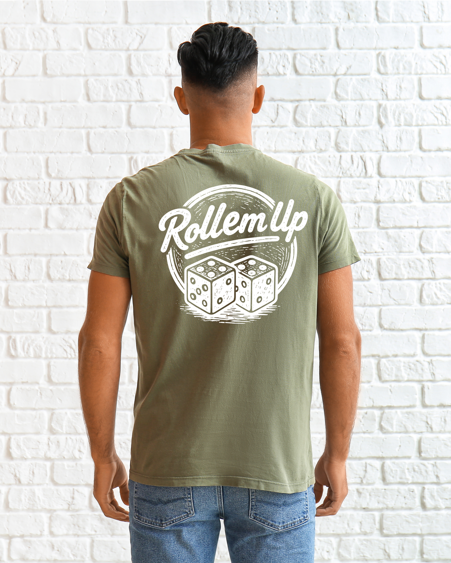 Roll ’Em Up Coastal Sketch Skate Tee