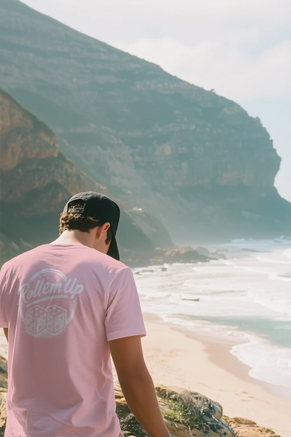 Roll ’Em Up Coastal Sketch Skate Tee