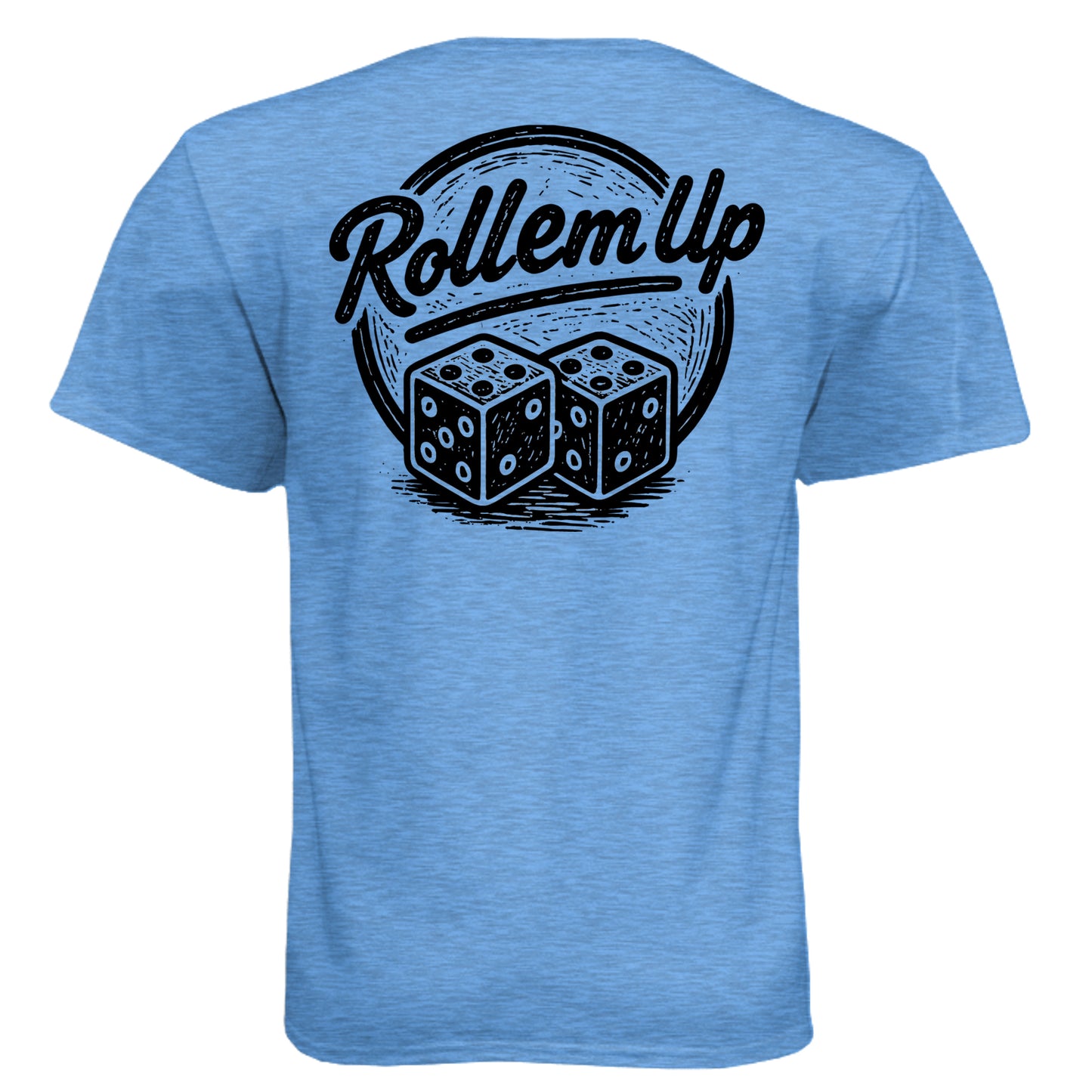 Heather Columbia Blue - N6210 - BACK