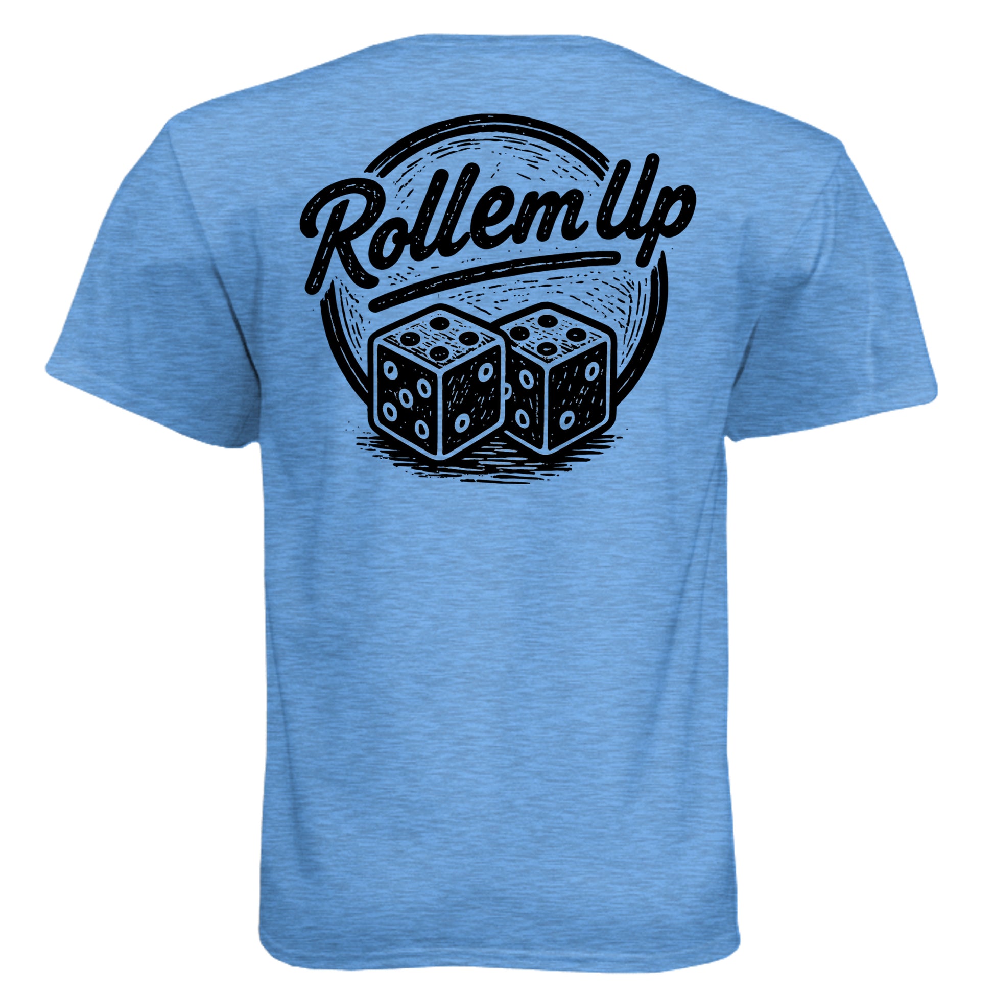 Heather Columbia Blue - N6210 - BACK