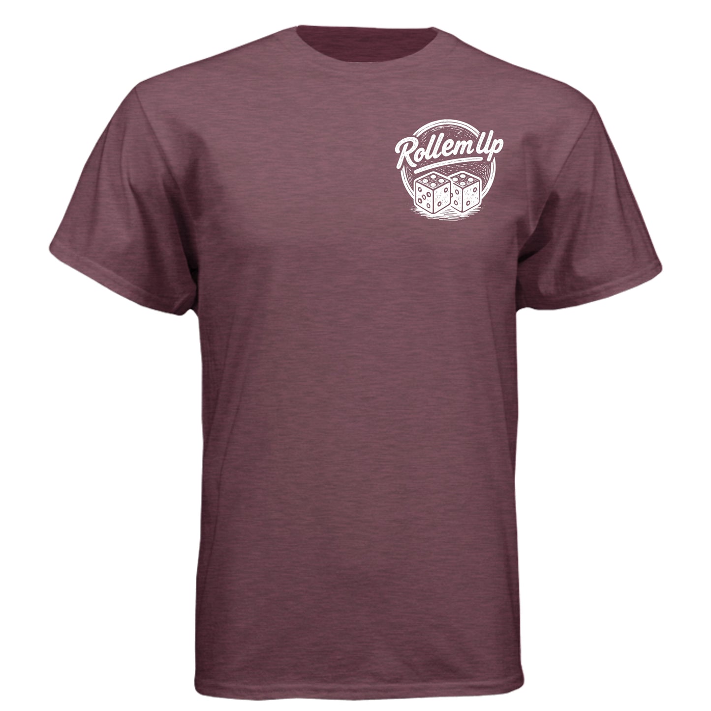Heather Maroon - N6210 - FRONT