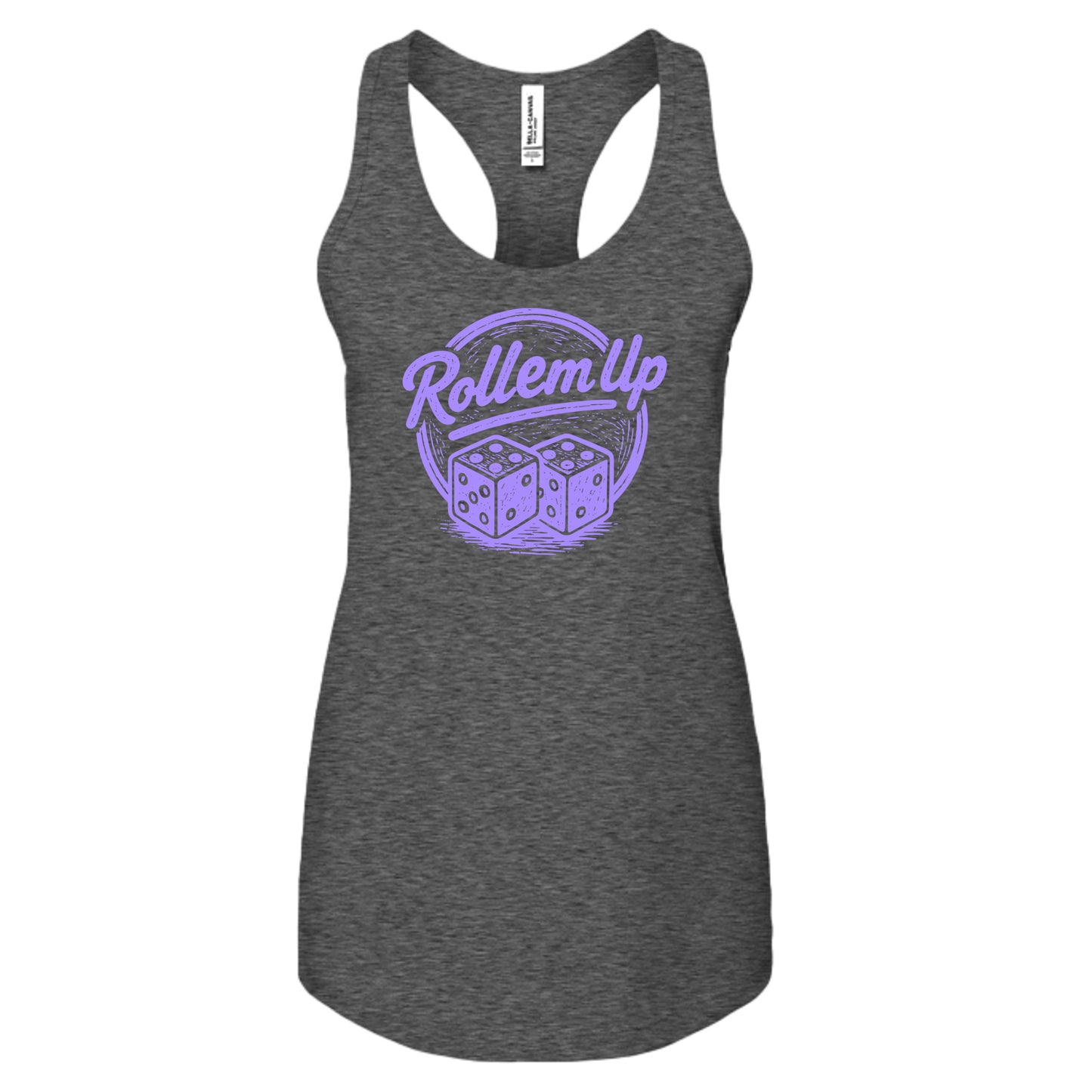 DARK GRY HEATHER - B6008 - FRONT