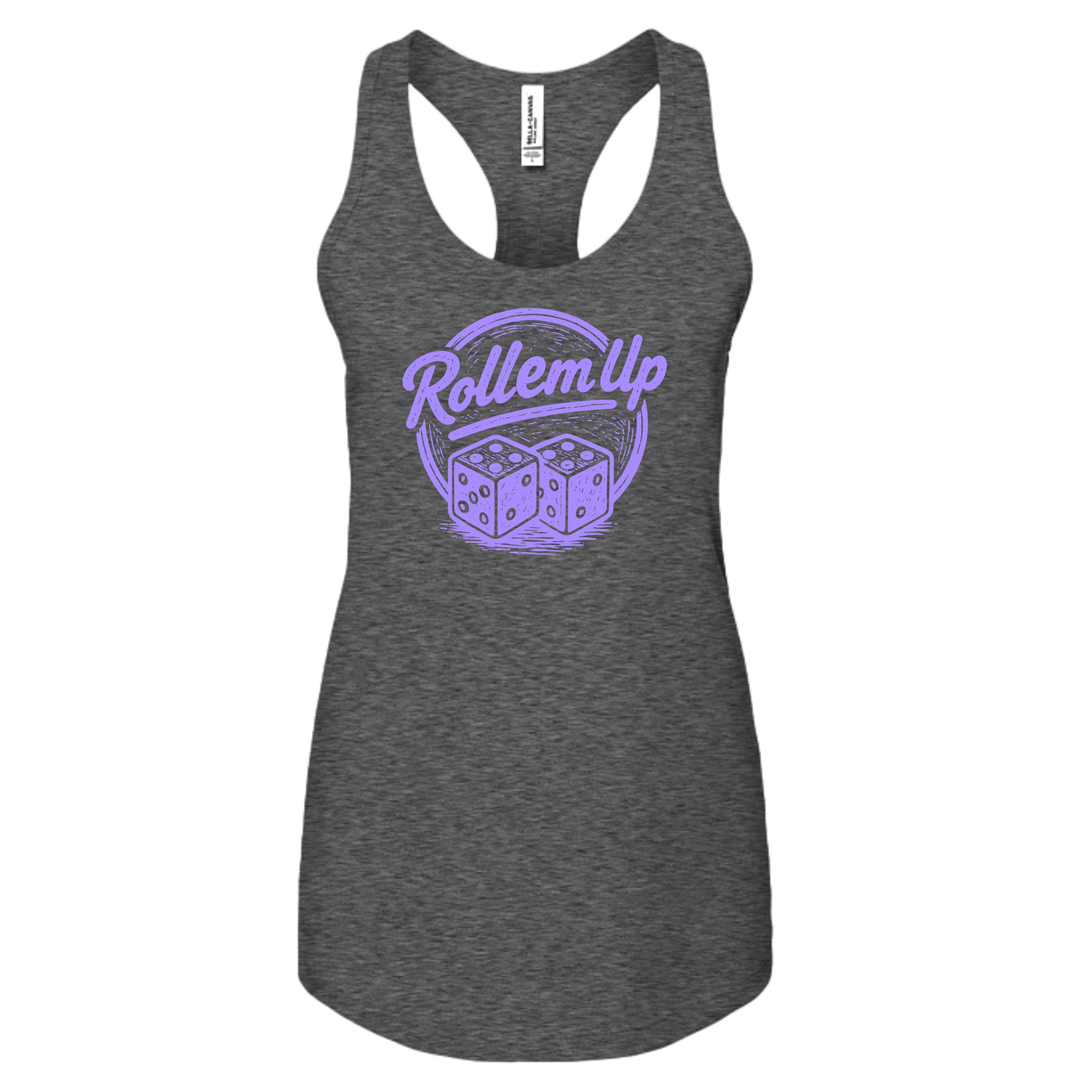 DARK GRY HEATHER - B6008 - FRONT