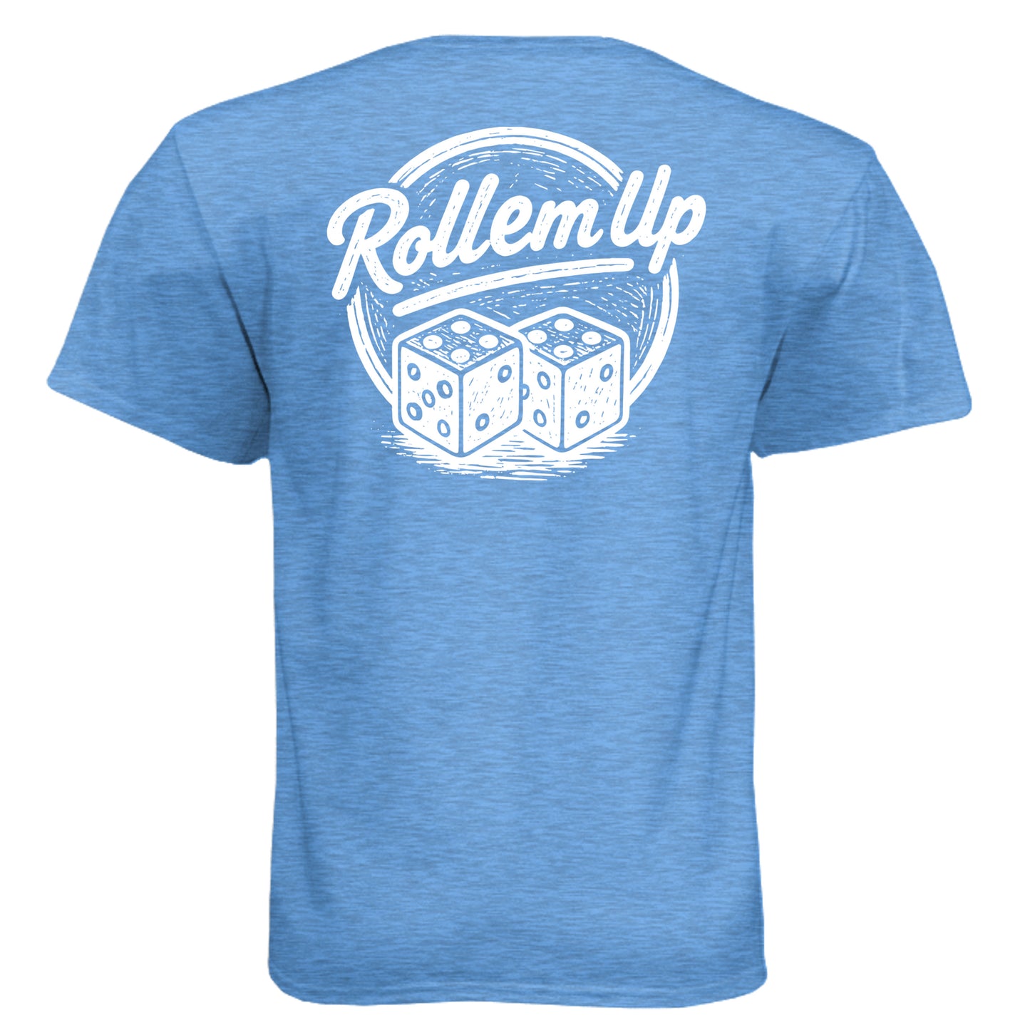 Heather Columbia Blue - N6210 - BACK